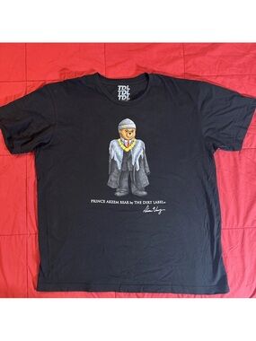 The Dirt Label "Prince Akeem" Bear Graphic Tee - XL